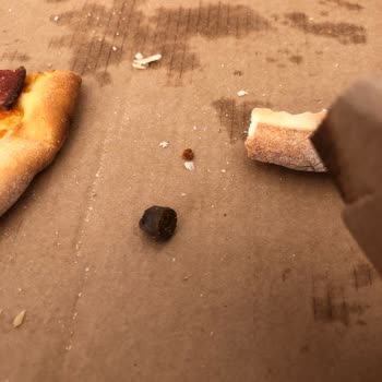 Domino's Pizza'dan Yarım Zeytin Çekirdeği Çıktı!