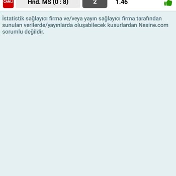 Nesine.com Gecikmeli Skor Paylaşımı