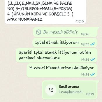 Moda Trend Bayram Öncesi İptal Sorunu Ve İletişim Mağduriyeti