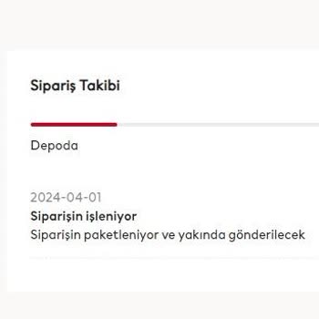 H&M 59286843851 Siparişim 5 Gündür Gelmiyor!