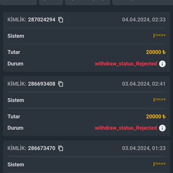 Rexusbet Ödeme Yapmama Sorunu