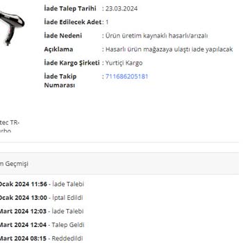 Vorteil İade Ürünü Alan Mağaza 4 Aydır Para İadesi Yapmıyor