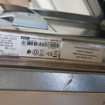 Franke Bulaşık Makinesi Mağduruyum