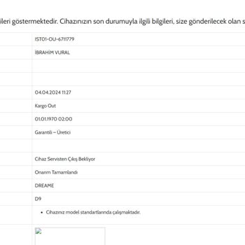 Dreame D9 Şarjı Hemen Bitiyor. Ouno Servis Normal Dedi!