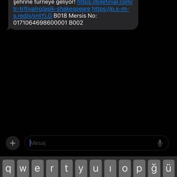 Biletinial.com SMS İptali İstiyorum