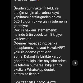 Doganerrprefabrik (Instagram) Doganerrprefabrik Çekiliş Şikayeti