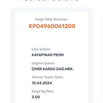 PTT Kargo Takip Ve İletişim Sorunu