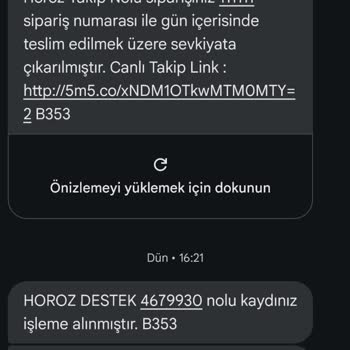Horoz Lojistik Söz Verdiği Sürede Teslimat Yapmadı