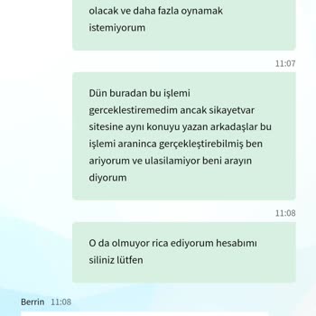 Betist Hesabımın Silinmesini Talep Ediyorum