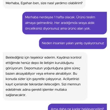 Getir Büyük Son Kullanma Tarihi Yaklaşmış&Hasarlı Ürünü Teslim Almıyor