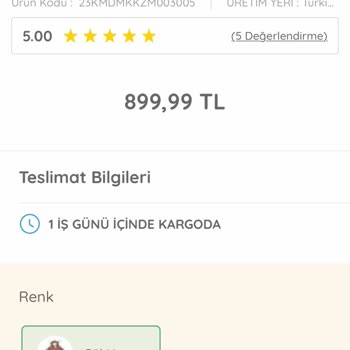 Ebebek Kargoya Verilmeyen Ve Ücret İadesi Yapılmayan Ürünler Hk
