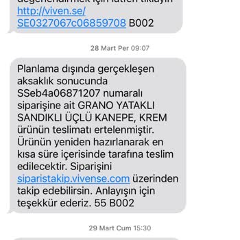 Vivense Koltuk Teslimatı: Beklentiler Ve Gerçekler