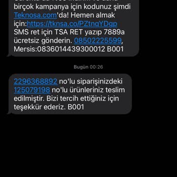 Teknosa Cep Telefonu Şikayet