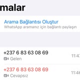 Turkcell +237 WhatsApp Görüntülü Arama