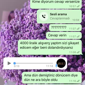 Şule Giyim Ürünü Kargoya Vermedi