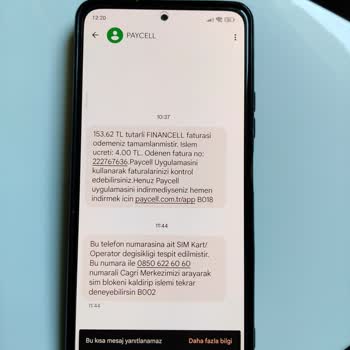 Paycell Uydurma Borç Ve Ödemesi