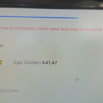 Papara Fortnite Kredi Kartınız Reddedildi