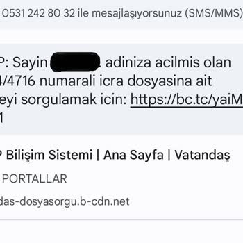 MA EGITIM (SMS) Adıyla Yanıltıcı Mesaj Uyarısı