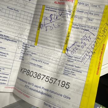 PTT Kargo Paramı Hesabıma Yatırmıyor