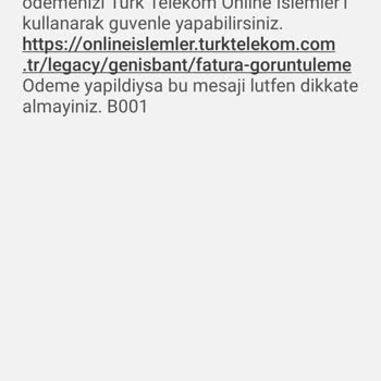 Türk Telekom Haksız Fatura Artışı