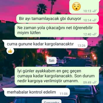 B&G Sportive 3 Haftadan Fazla Zamandır Ayakkabı Bekliyorum