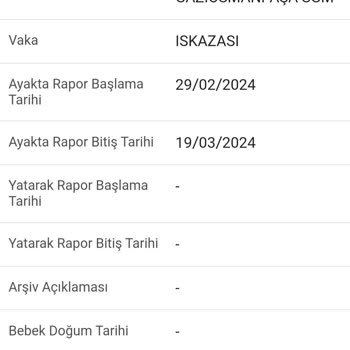 SGK Rapor Ödeneği Hesaplanmamıştır