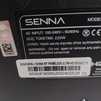 BİM Senna TV 65 Kırık Çıktı