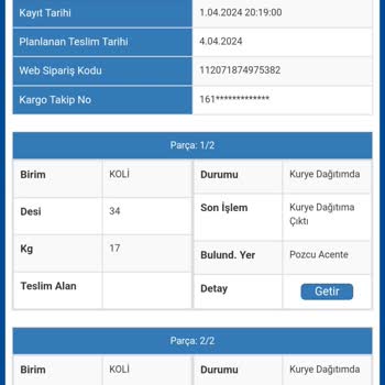 Sürat Kargo Ağır Siparişin Eve Taşınmaması
