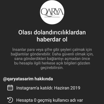 Qarya Tasarım Verilen Siparişleri Göndermiyor