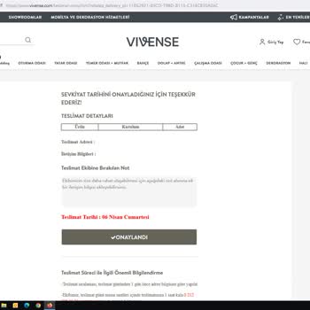 Vivense'nin Müşteriyi Mağdur Etmesi Ve İletişimin İmkansız Olması