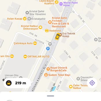 BiTaksi Taksi Paramın Çalınması.