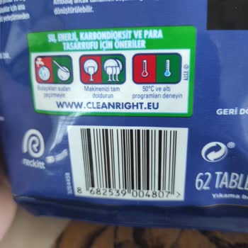 Finish Lekeli Bırakan Bulaşık Makinesi Deterjanı