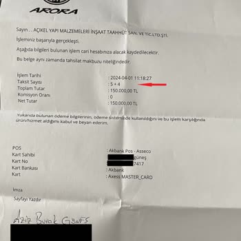 Mondial-Arora Motosiklet Ödeme Taksit Hatası