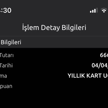 Yapı Kredi Yüksek Miktarda Kart Ücreti Tahsilatı