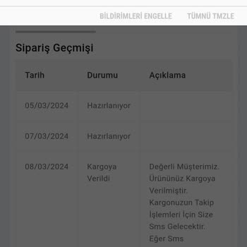Mondyshop Dan Verdiğim Sipariş 30 Gün Geçmesine Rağmen Gelmedi.