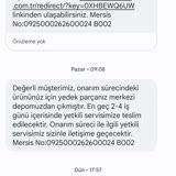 Vestel TV Aldım Bozuk Çıktı