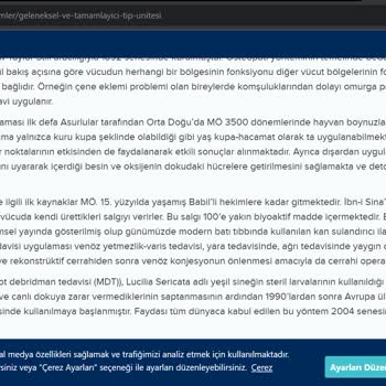 Medicana Web Sitesinde Olmayan Hizmet
