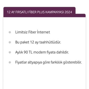 Vodafone Ev İnterneti Kayıtta (nette) Yalan Söylüyor.
