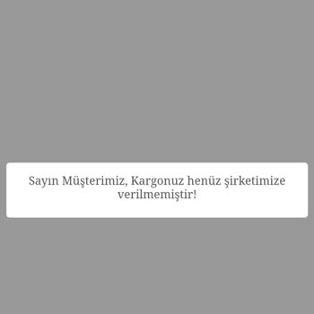 Ebebek Mama Sipariş Edilmiyor