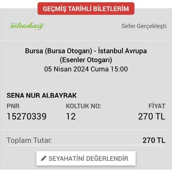 Uludağ Turizm'de İletişimsizlik Ve Kaba Müşteri Hizmetleri