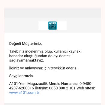 A101 Online Satış Mağduriyeti Replika Nike Satışa Sunma Şüphesi