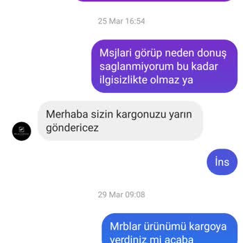 Hilalcemoda Ürün Göndermeme Ve İlgisiz