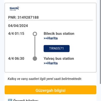 Kamil Koç Bilet İade Ödemesi