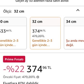 Amazon Site Ve Sepette Yaşanan Fiyat Değişimi Sorunu
