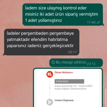 Shopier İade Edilmeyen Çift Sneaker Ve Müşteri Hizmetleri Sorunu