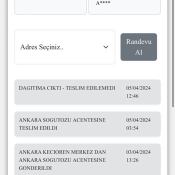 Kuryenet İle Herhangi Bir Şekilde İletişime Geçilemiyor