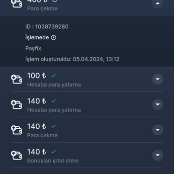 7Slots Paramı Yuttu S