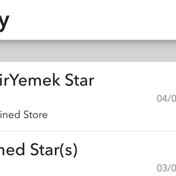 Starbucks Kampanya Yıldızları Hesabıma Yatırılmadı