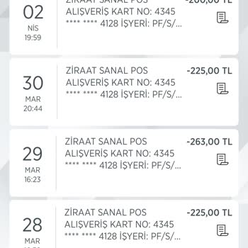 Yemek Sepeti İzinsiz Para Çekme