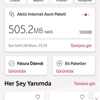 Vodafone Akıllı İnternet Aşım Adı Altında Haksız Kazanç
